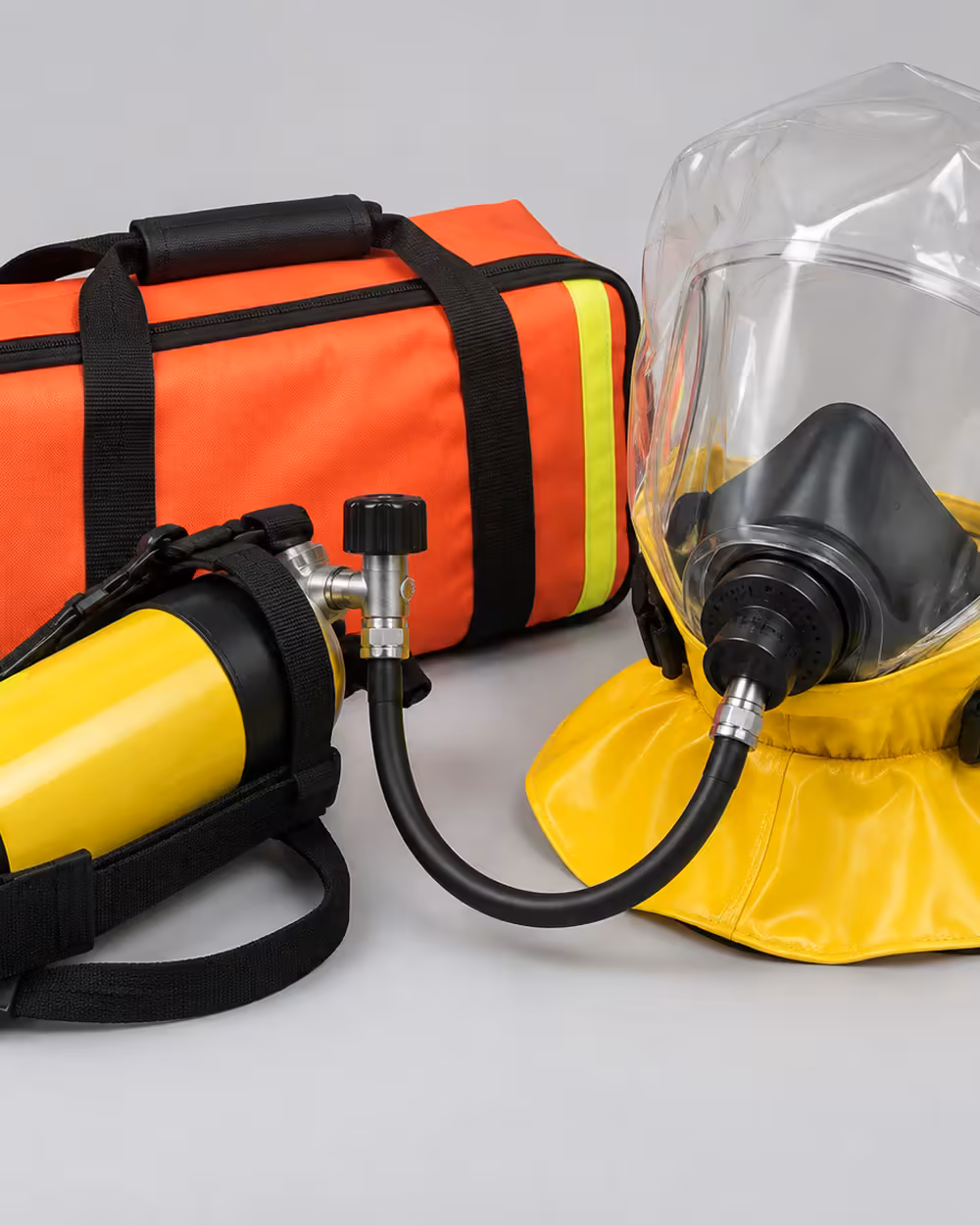 Equipo de respiración autónoma de escape para evacuación