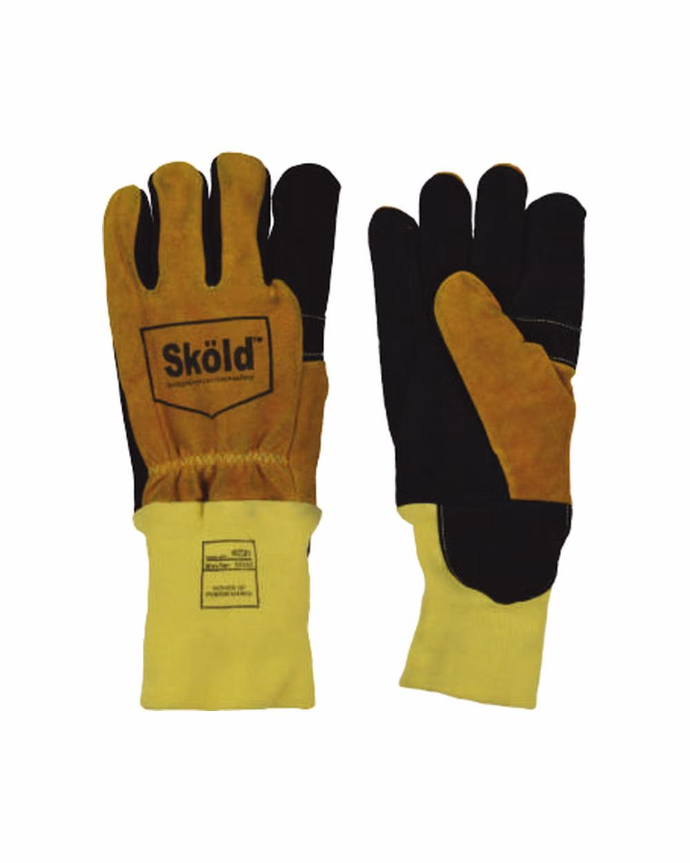 Guante Sköld FPGS oro y negro