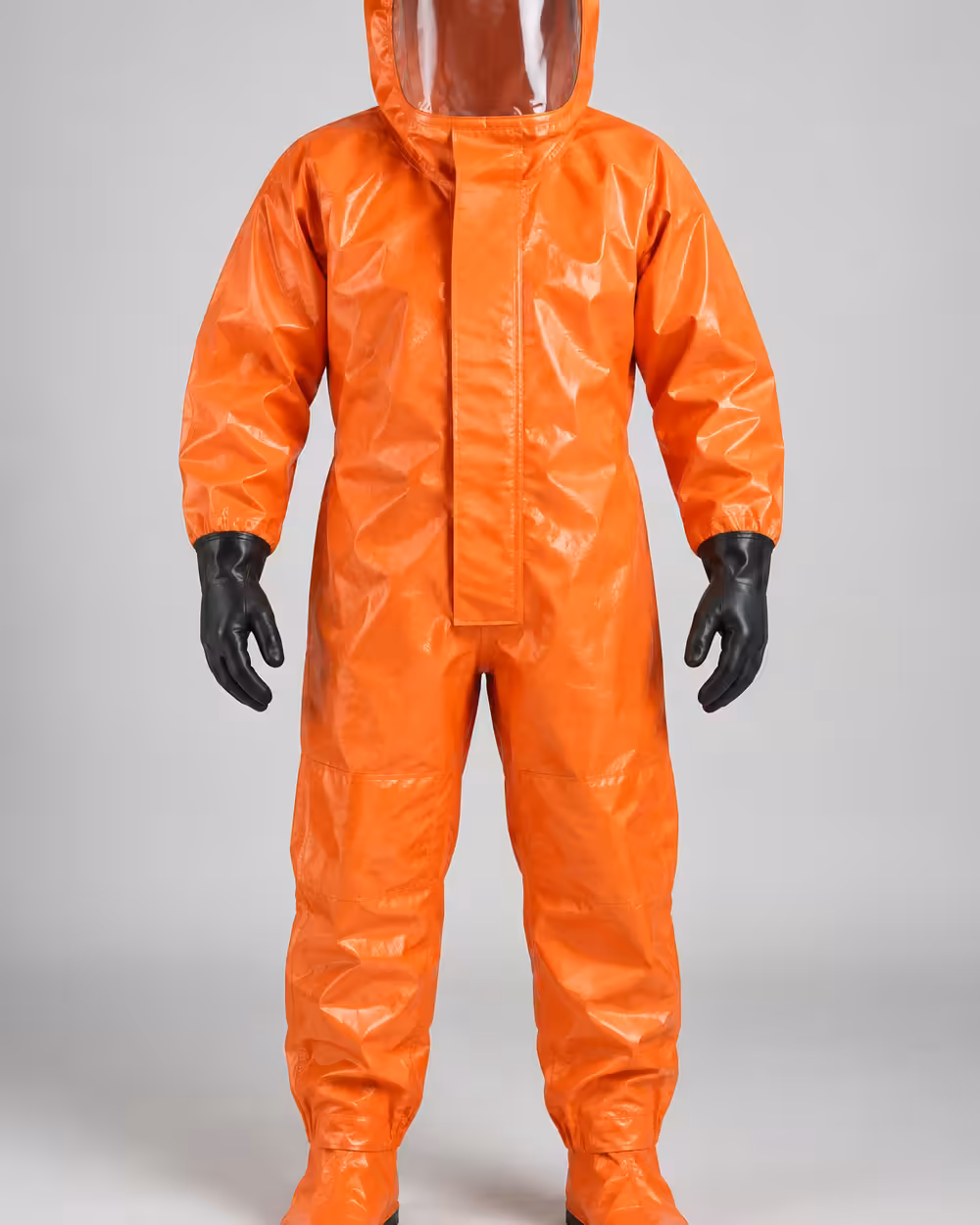 Traje químico nivel B para respuesta a materiales peligrosos con ERA exterior