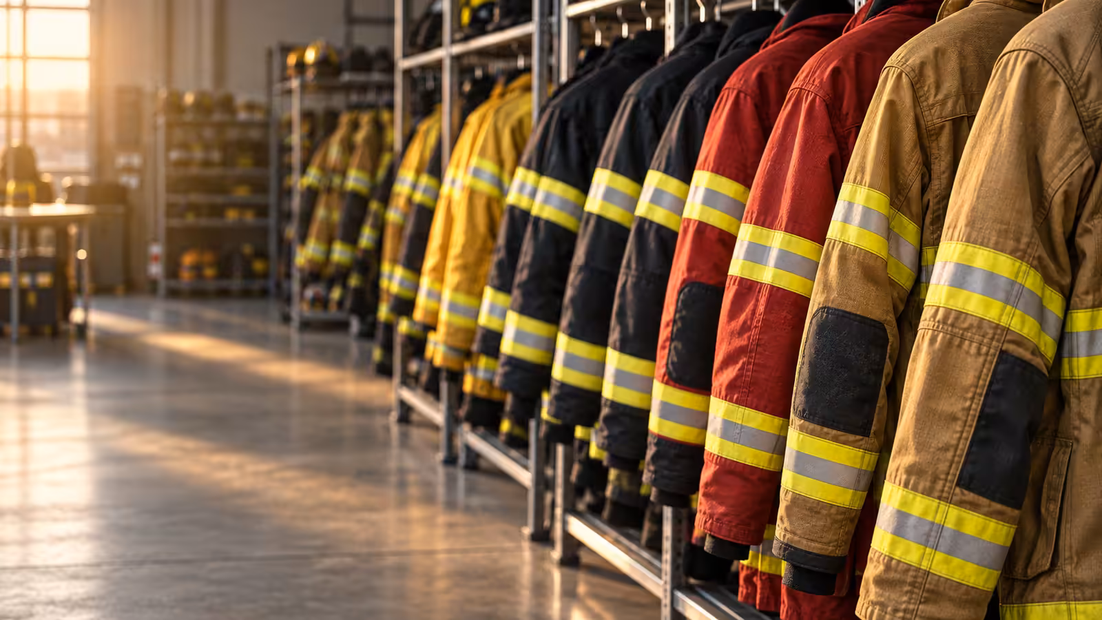 Marcas de equipo para bombero