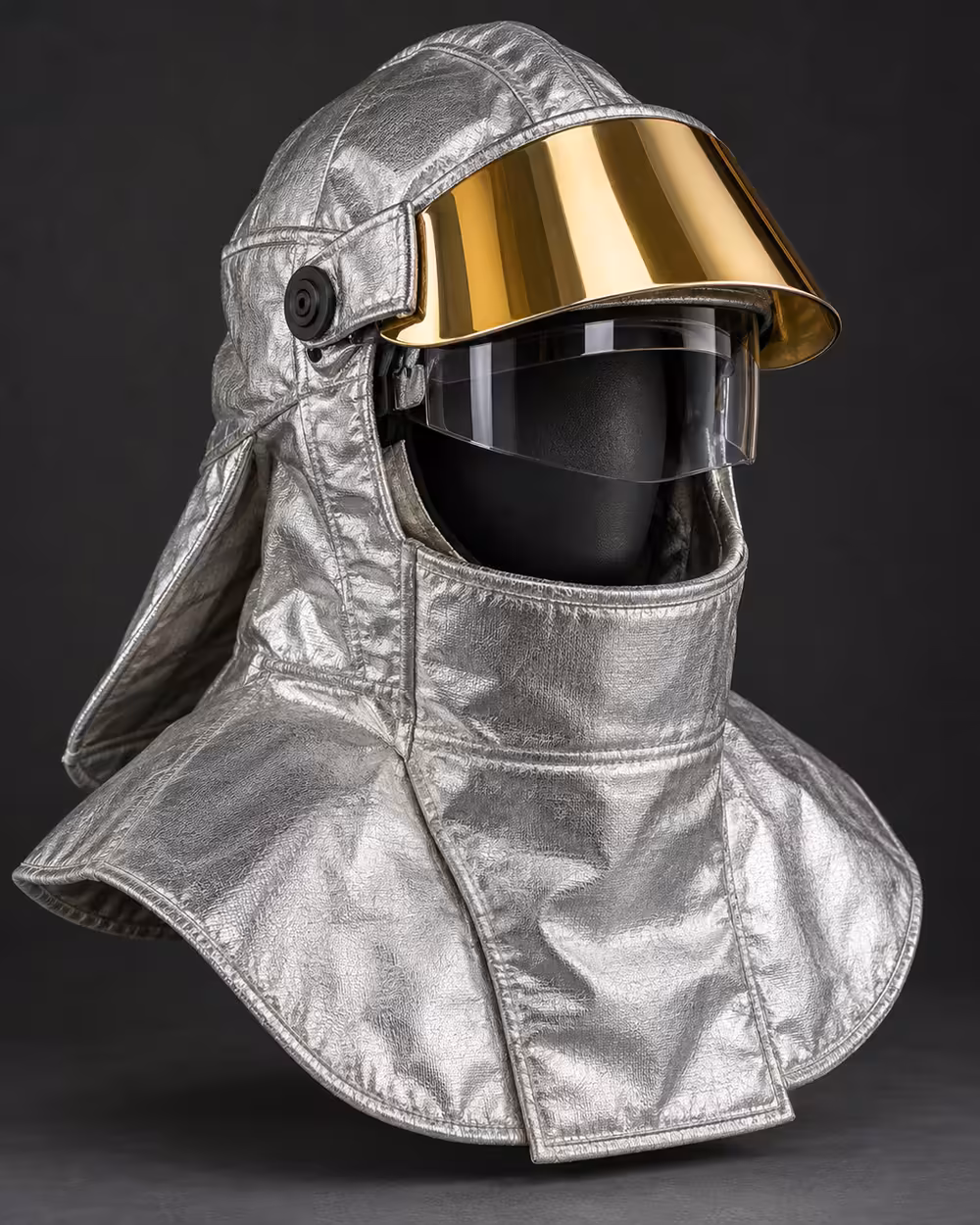 Capucha de penetración con visor doble para traje de entrada
